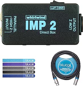 Whirlwind IMP 2 - Caja pasiva directa con 1 canal (incluye ...