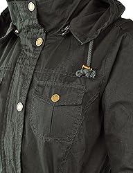 Made By Johnny MBJ WJC643 Womens Pop of Color Parka