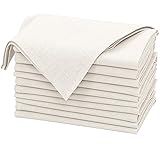 Ruvanti Linen Napkins Set of 12, 18x18 Cloth