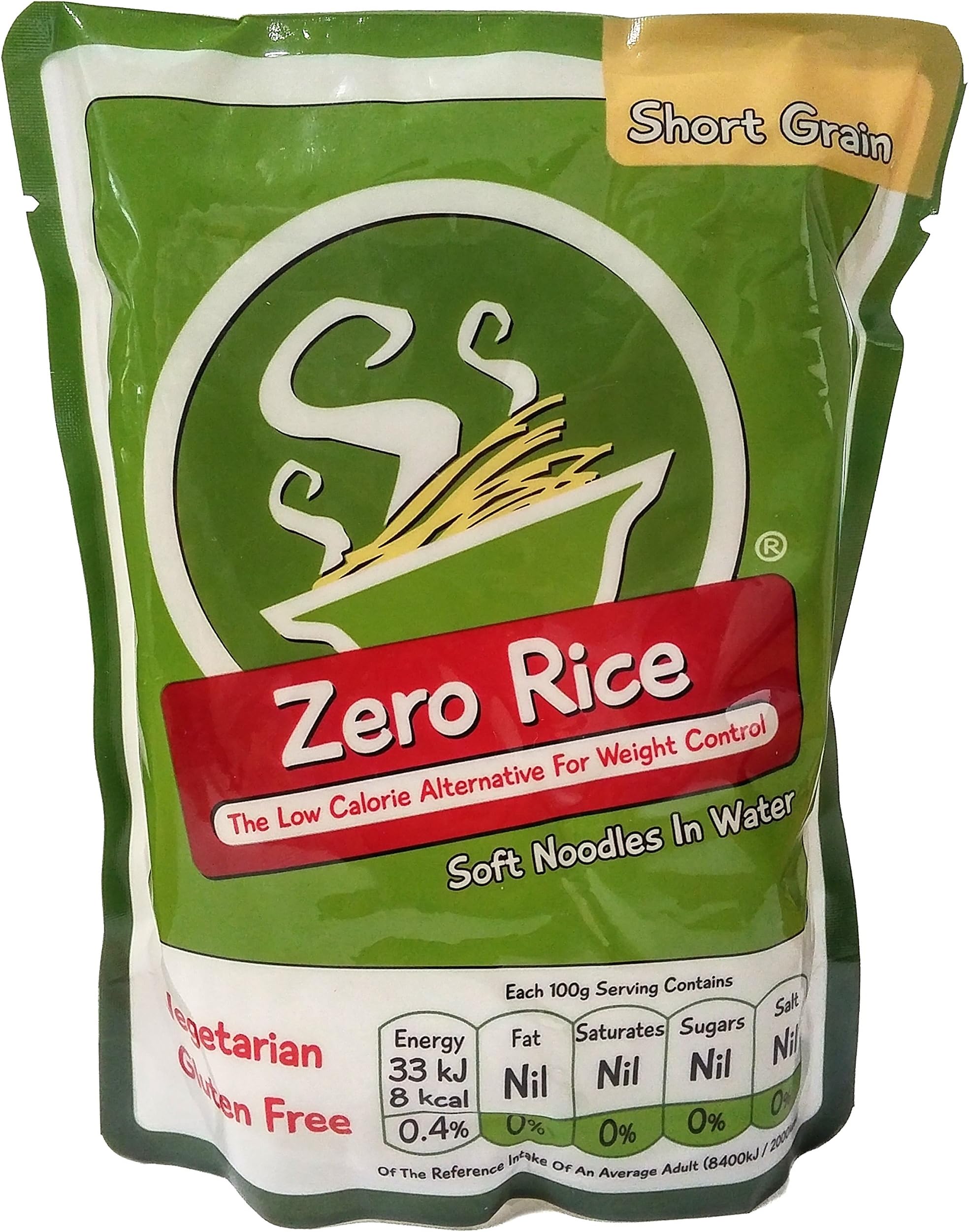 Zero Rice - Rice (Konjac Rice from Zero Noodles) 200g (Pack of 20)