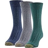 GOLDTOE Womens Casual Texture Crew Socks, Multipairs