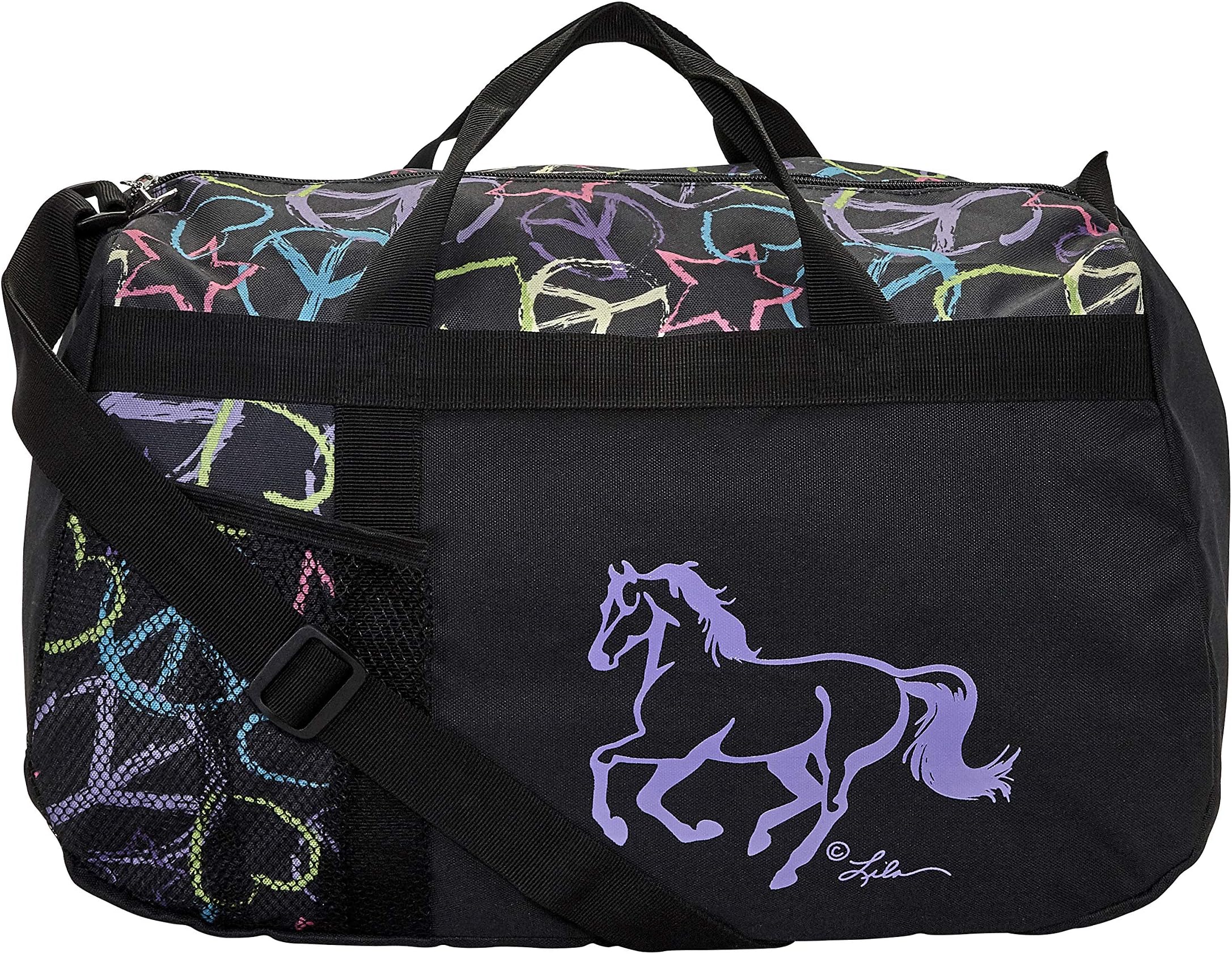 Awst Lila Helmet Duffle Peace Signs