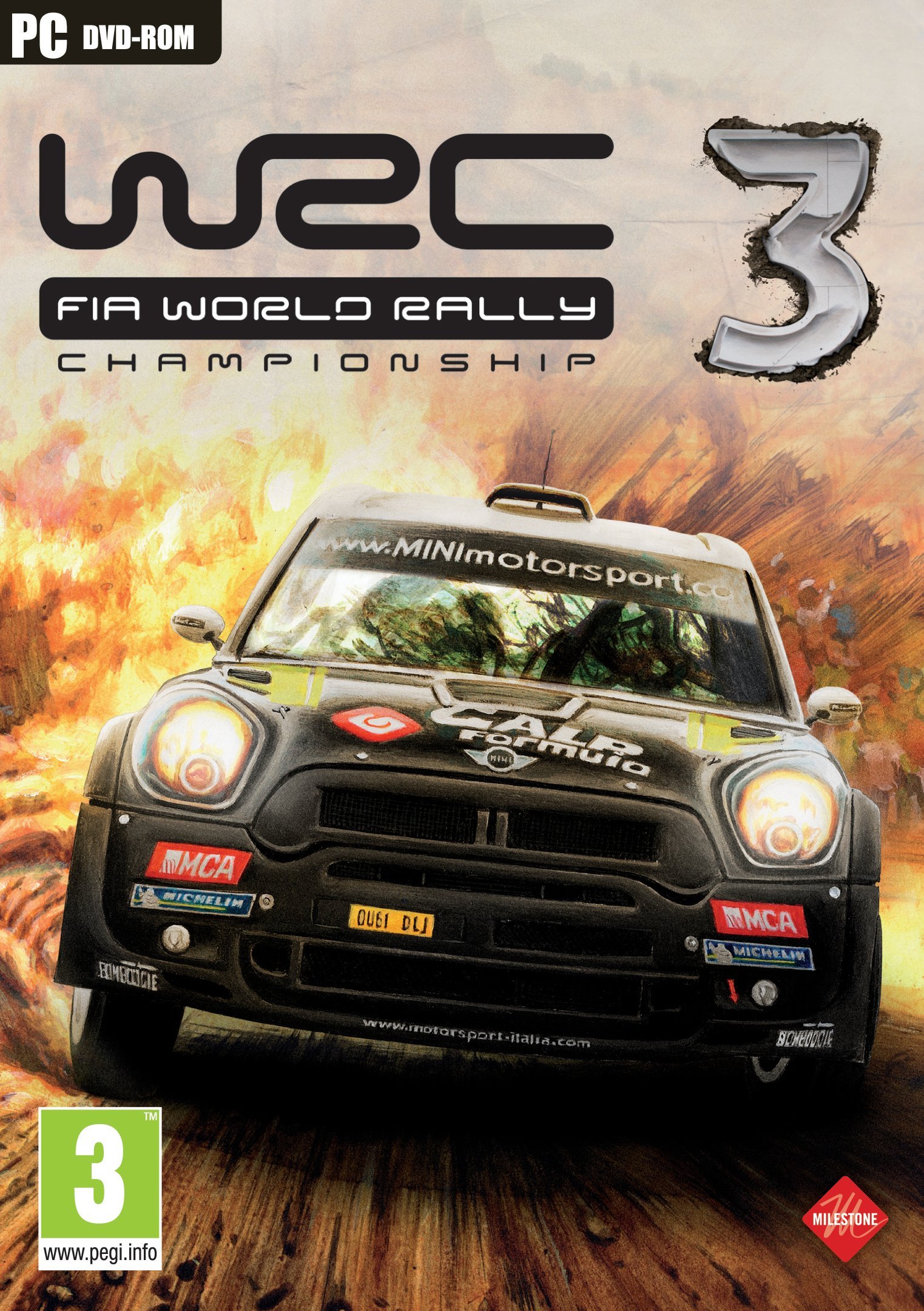 Pqube Wrc 3 : Fia World Rally Championship [Import Anglais]