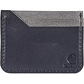 Carhartt Men's Rugged Patina Leather Wallets, Available in Multiple Styles and Colors