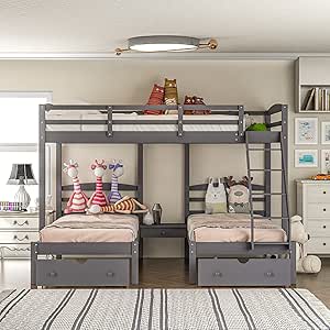 3 bunk bed