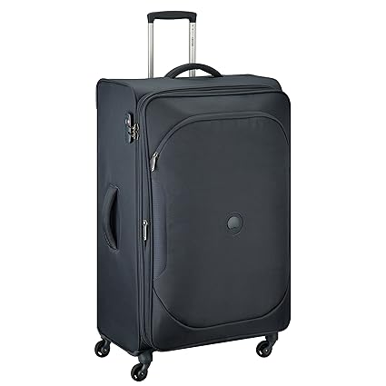 DELSEY Paris U-Lite Classic 2 Maleta, 79 cm, 100 Liters, Negro (Anthracite)