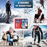 THE HEAT COMPANY Toewarmers Extra Warm 15 Pairs Adhesive Foot Warmers 8 Hours view 4