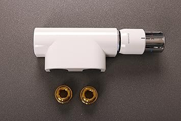 SZ METALL Badheizkörper Eckanschluss Universal, weiß 10 cm, weiß