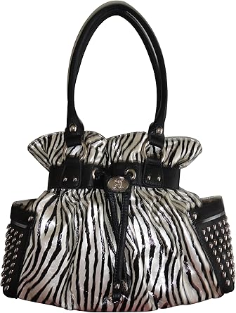kathy van zeeland zebra purse