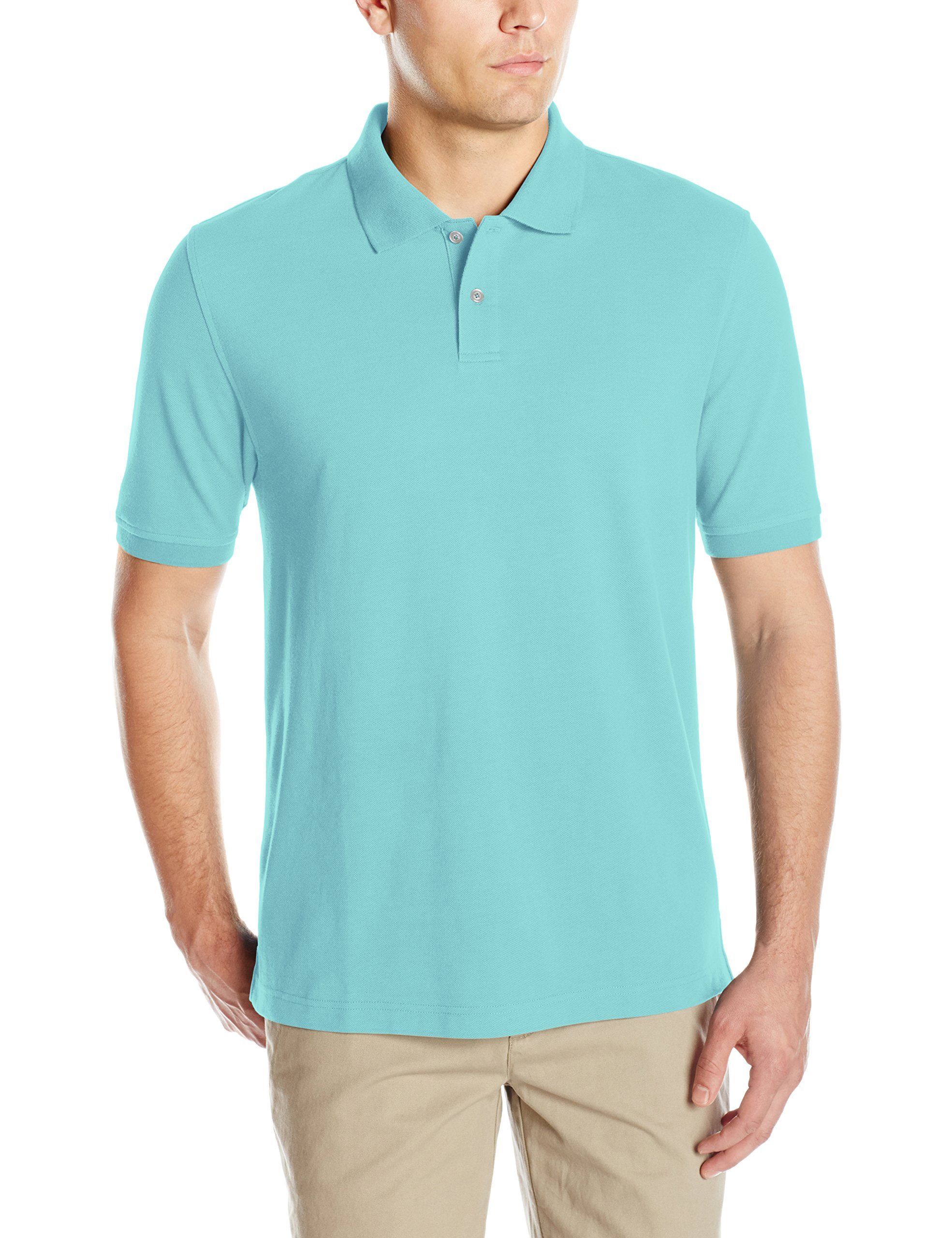 Amazon Essentials Men's Regular-Fit Cotton Pique Polo Shirt (Available in Big & Tall) - Image 4