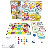 Spin Master Quelf Board Game: Party Game for Teens and Adults -Obey The Cards to Win Family Game Night - 300 Outrageous Action Cards Combines Quiz Questions, Stunts, Acting, and Hilarious Rules
