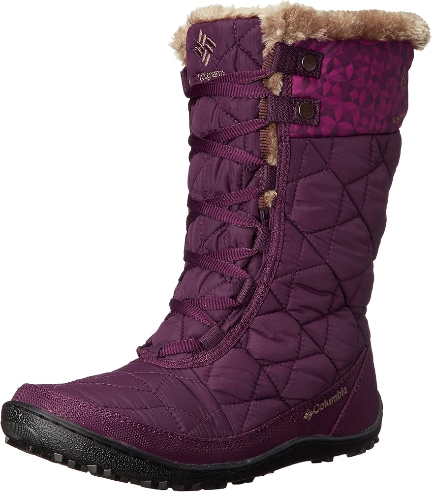 purple columbia boots