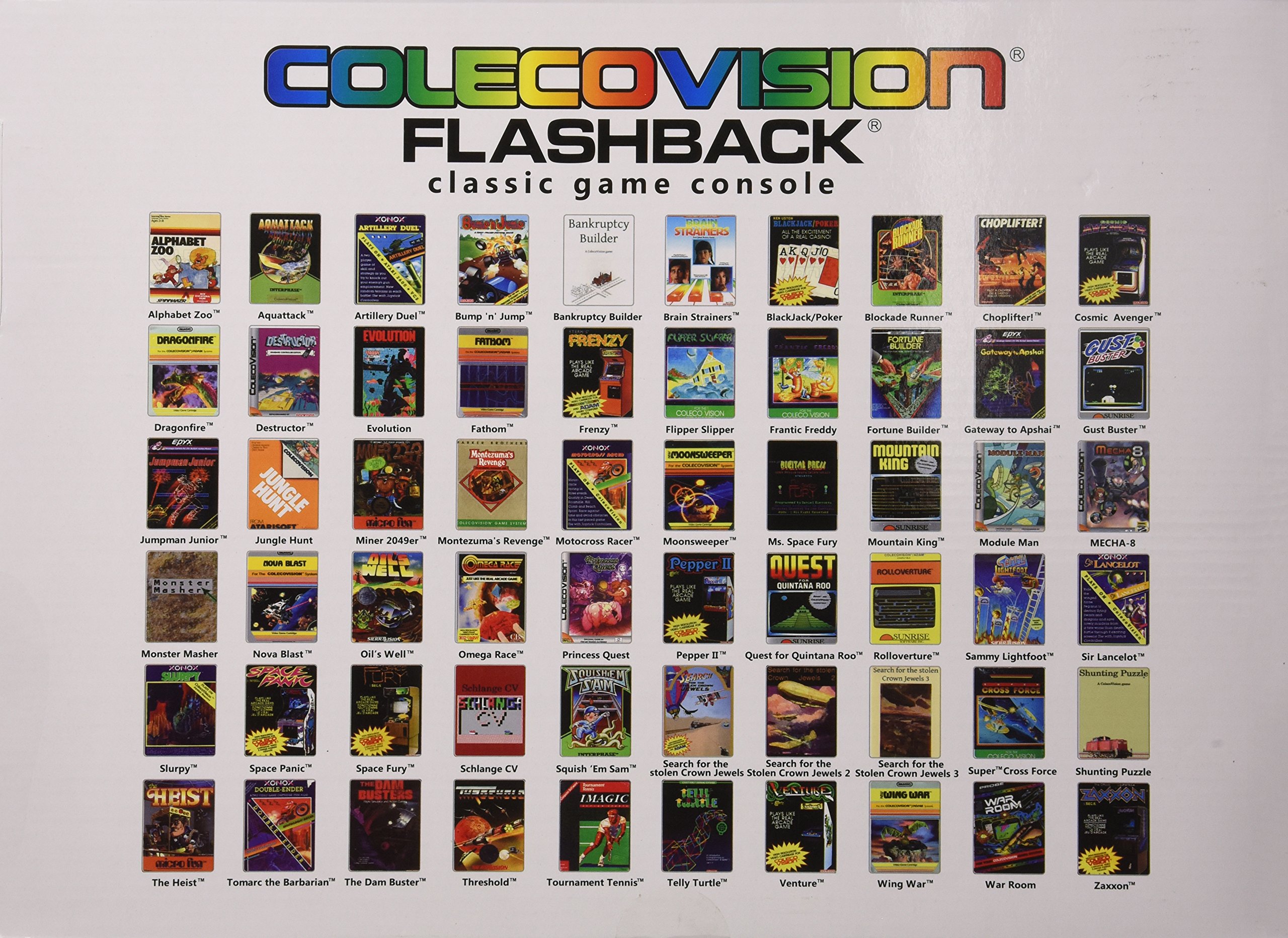 ColecoVision AtGames Flashback Classic Game Console