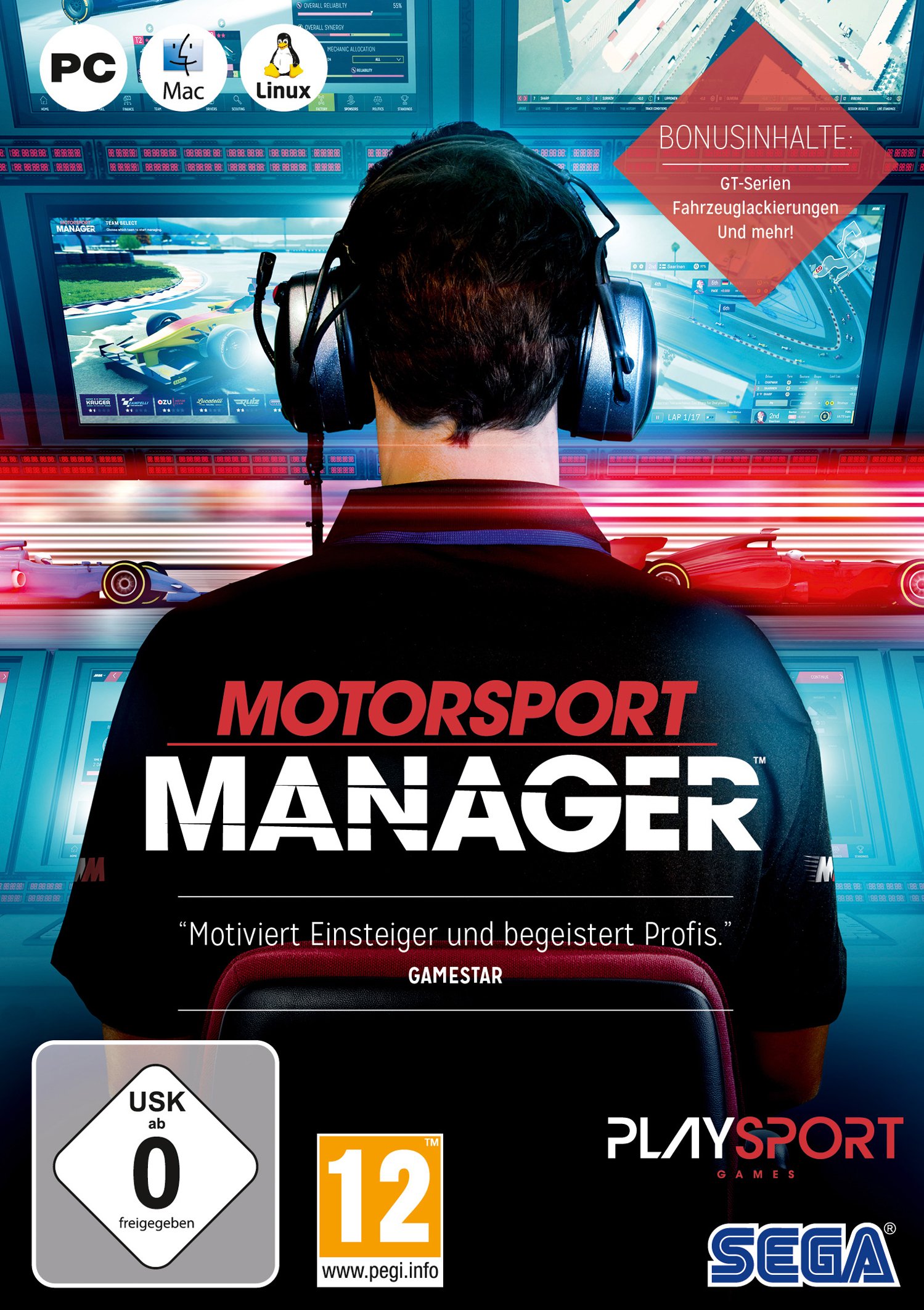 Sega Motorsport Manager (PC) [Import Allemand]