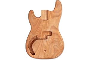 BEXGEARS Bex Gears Left-handed Unfinished PB Bass Guitar Body, Okoume wood Body
