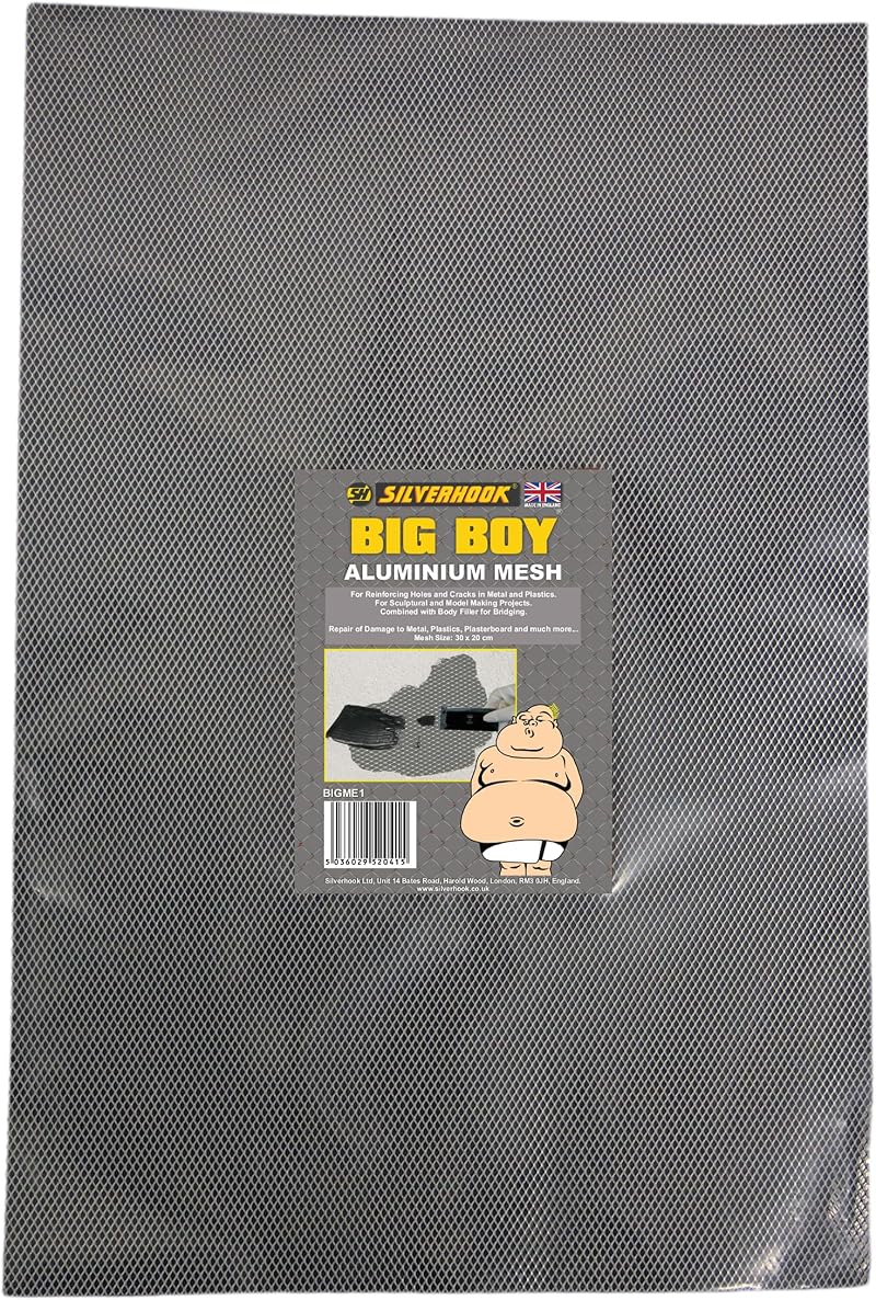 Big Boy Aluminium Mesh 30 x 20 cm Reinforcement Sheet