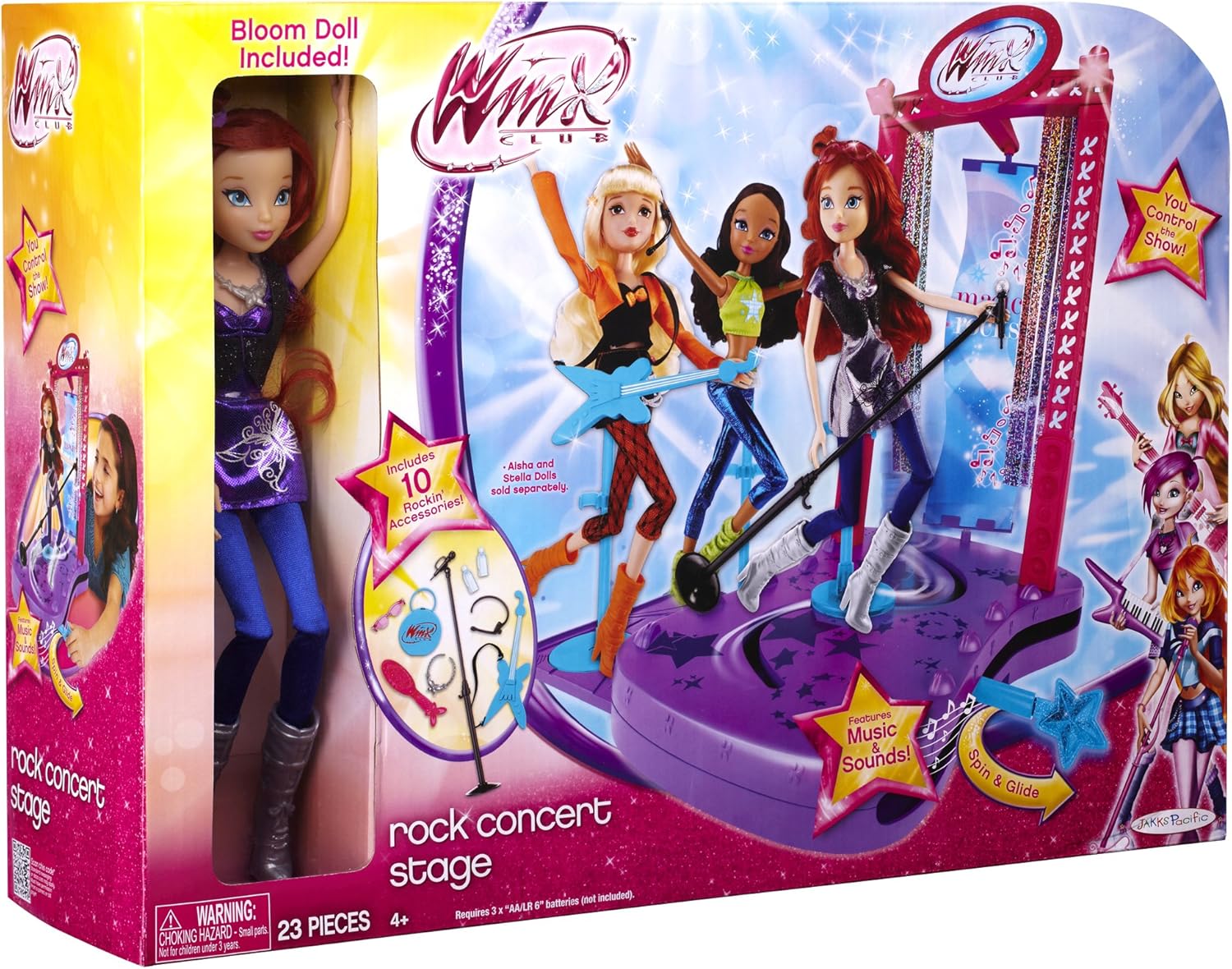 winx club concert dolls