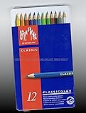 CARAN D'ACHE 12 CLASSIC, CLASSICOLOR, WATER SOLUBLE COLOUR PENCILS