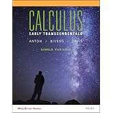 Calculus: Early Transcendental Single Variable