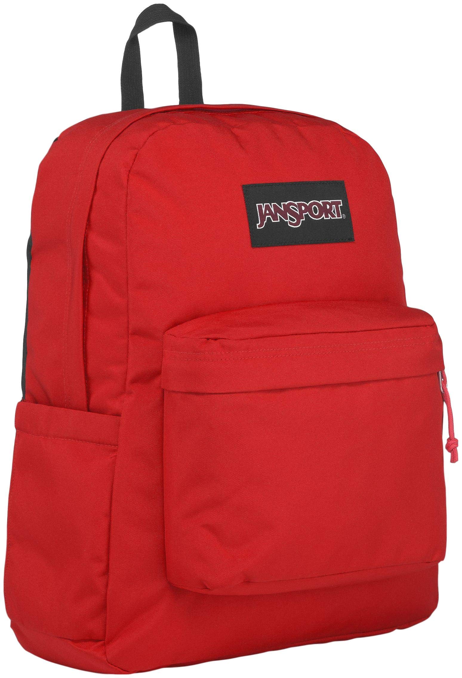 JanSport Ashbury Black Red Tape One Size