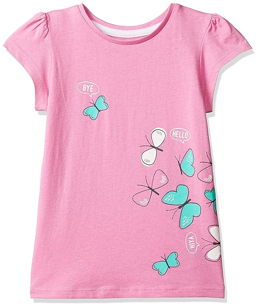 Girls Animal Print Baby T-Shirts