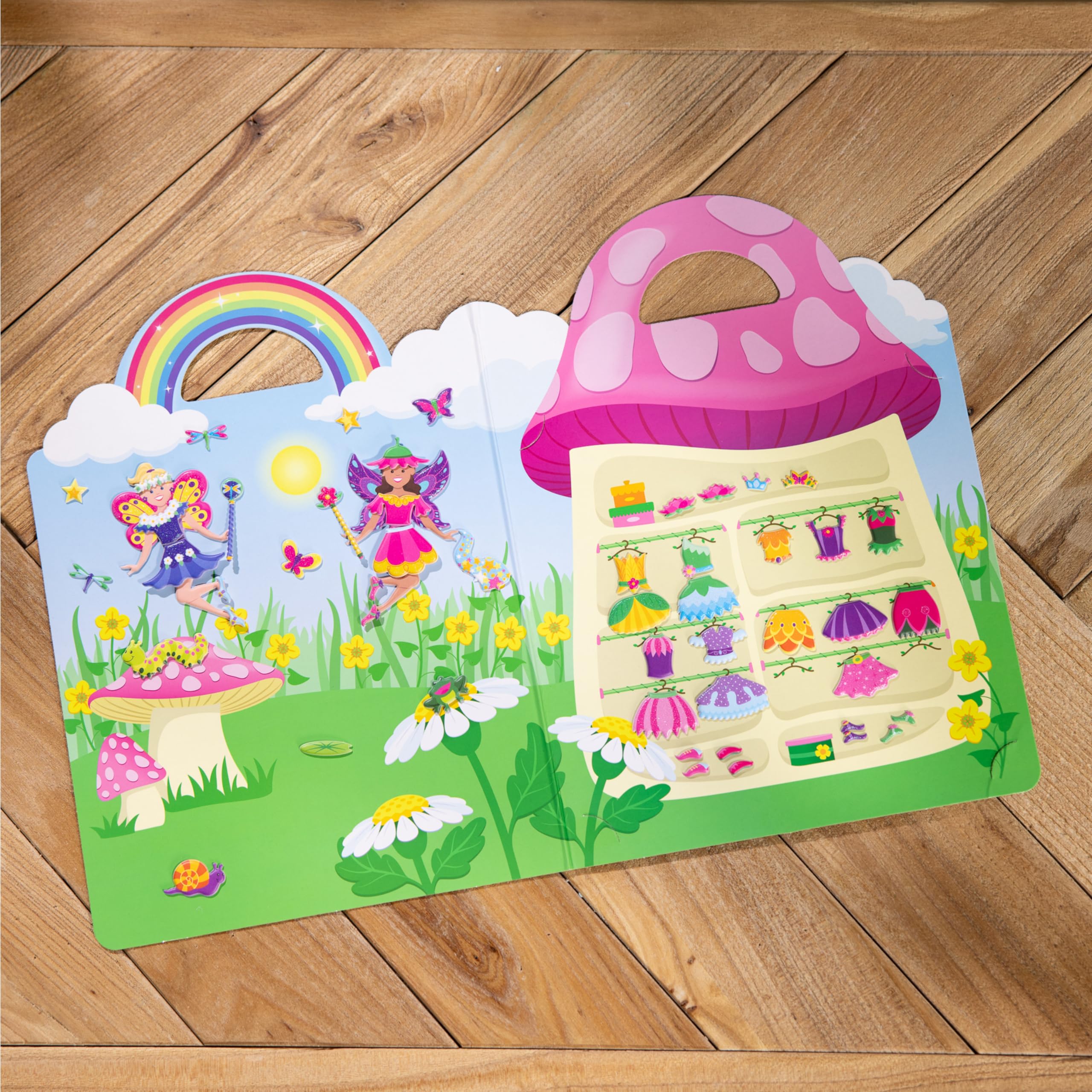 Melissa & Doug Jumbo Triangular Crayons - 10-Pack, Non-Roll, Flip-Top Case