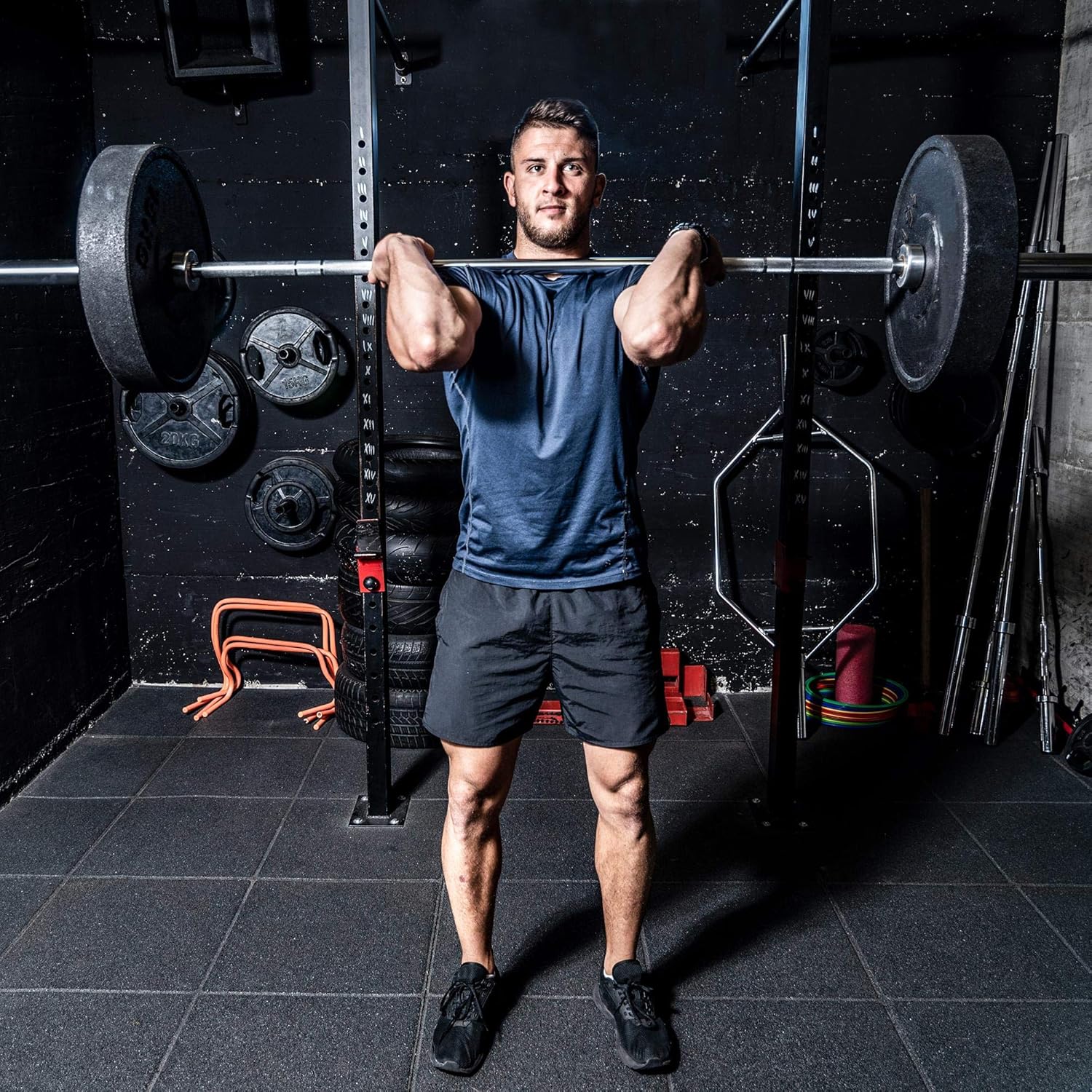 MCPORO Mens Athletic Shorts with Pockets Quick Drying Activewear for Gym Workout: Clothing