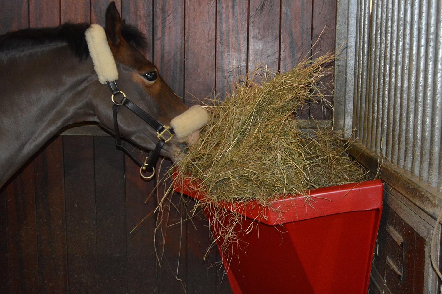 Equestrian Horse Or Pony Black Corner Hay Feeder Hay Bar Haybar