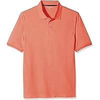 Amazon Essentials Men's Regular-fit Cotton Pique Polo Shirt