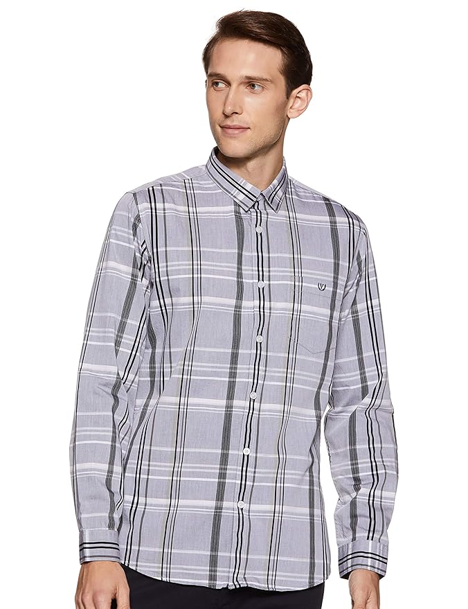 Buy Van Heusen Sport Men's Slim Fit Casual Shirt at Amazon.in