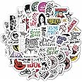 BulbaCraft 100Pcs Punk Stickers, Punk Rock Stickers, Rock Gifts, Music Accessories, Rebellious Merch, Sound Decals, Music Party Supplies, Gifts for Women & Men