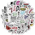 BulbaCraft 104Pcs Punk Stickers, Punk Rock Stickers, Punk Rock Gifts, Punk Rock Accessories, Punk Rock Merch, Punk Music Stic