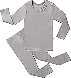 AVAUMA Baby Boys Girls Solid Pring Pj Set Kids