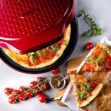 DOMO-My Express Pizza Maker DO9177PX 30cm Non-Stick Oven Omelettes Pancakes view 2