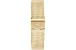 Wristology Metal Mesh Watch Band - Quick Release Milanese Stainless Steel Easy Change Mens Womens Strap - Choose Color and Finish
