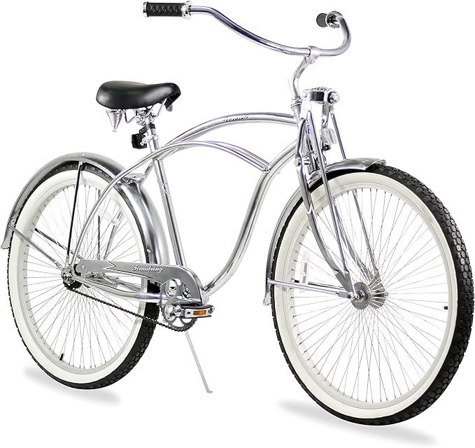 Firmstrong Urban Man LRD Single Speed Beach Cruiser Bicycle, 26Inch
