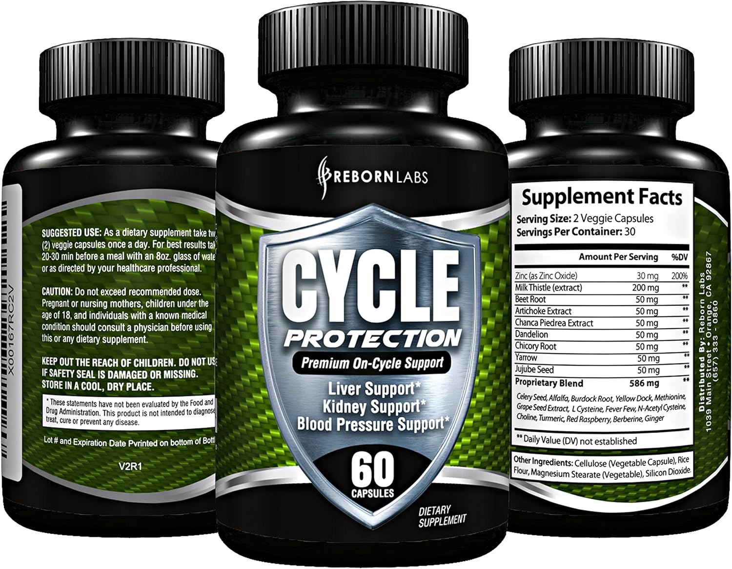 Cycle Support Supplement Liver Cleanse, Estrogen Blocker, Organ