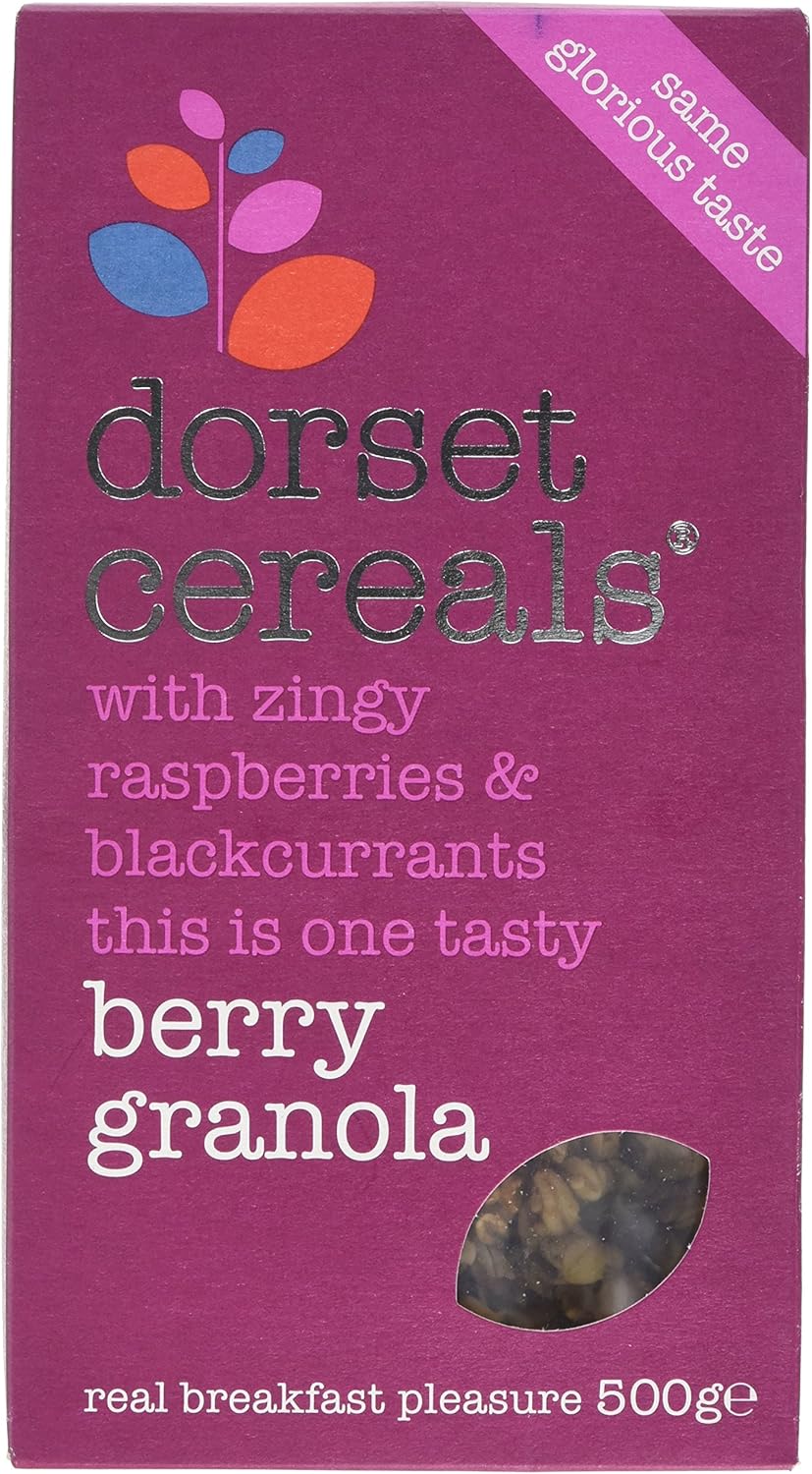 Dorset Cereals Berry Granola Cereal, 500 g Amazon.co.uk Prime Pantry