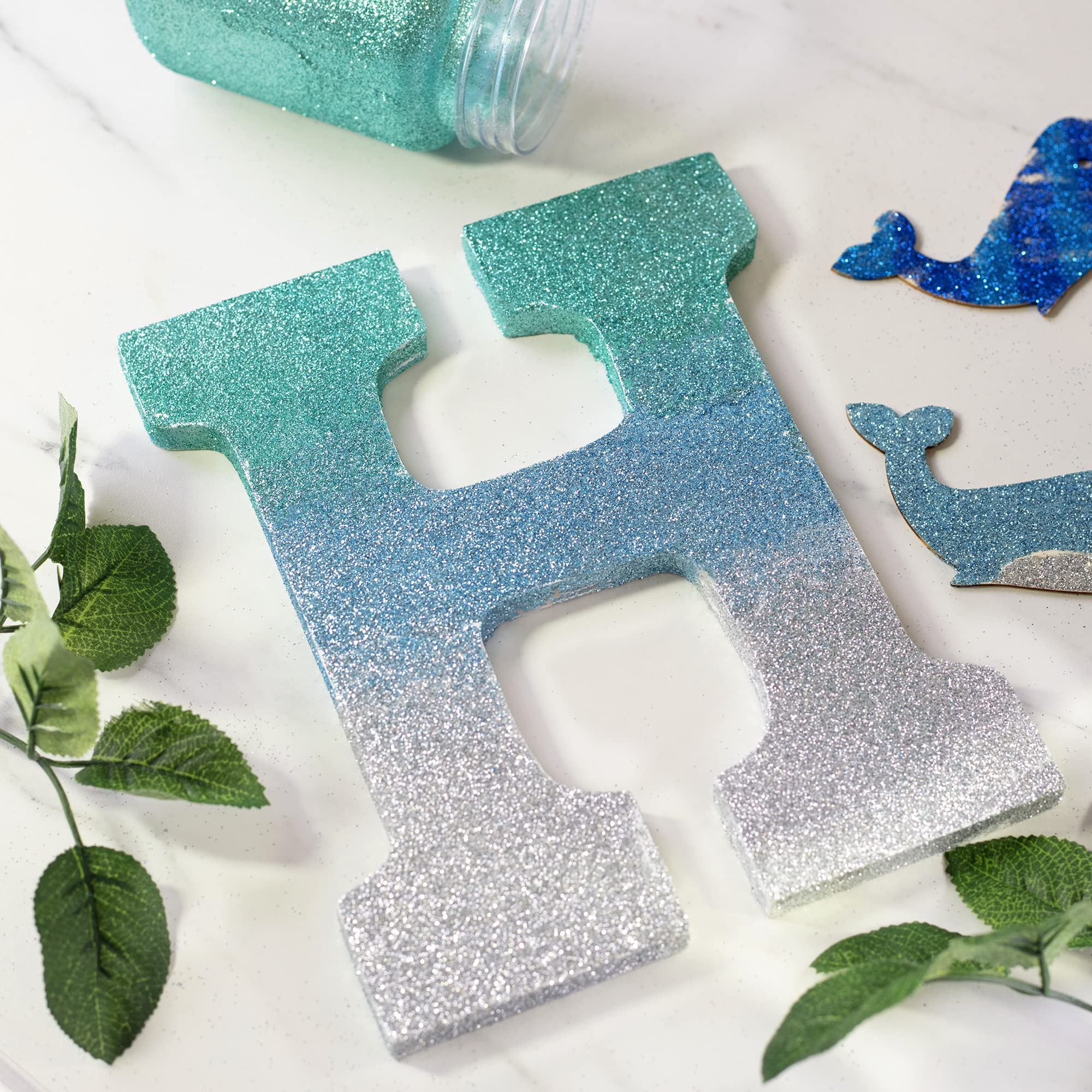 iDIY Ultra Fine Glitter Snowfall White (100g, 3.5 oz)- Extra Fine Glitter with Easy-Pour Spout Bag & Funnel for Resin, Slime, Tumblers, Ornaments, Holiday Arts & Crafts, DIY Decorations, Gifts & Cards