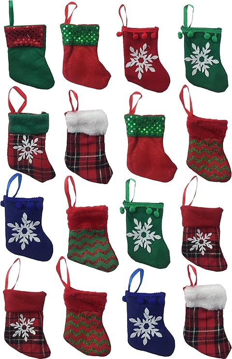 5.5 Mini Christmas Stockings for 