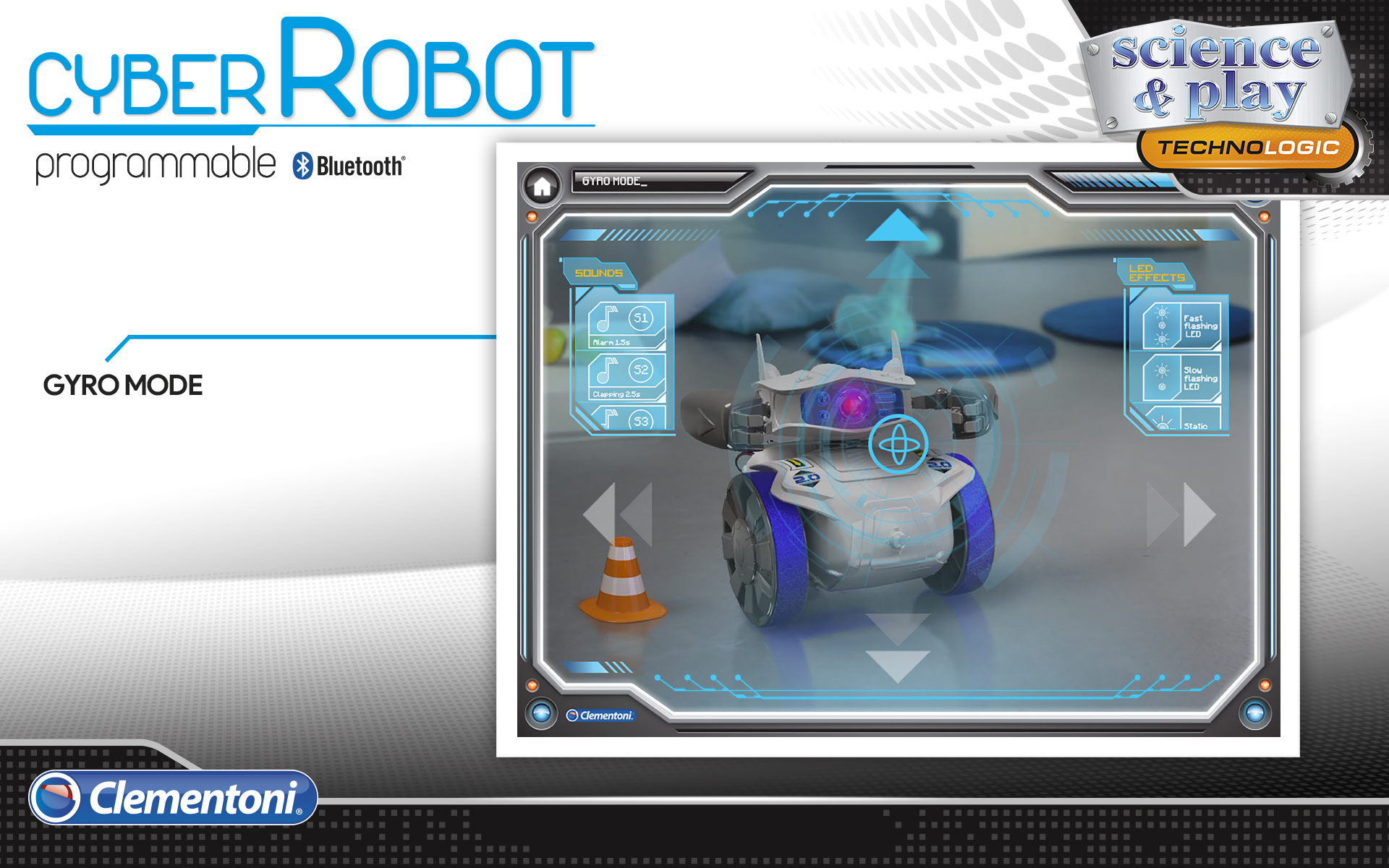 clementoni science & play cyber robot