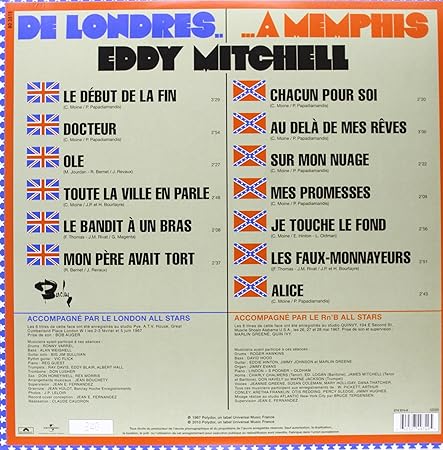 Mitchell Eddy De Londres A Memphis Amazon Com Music