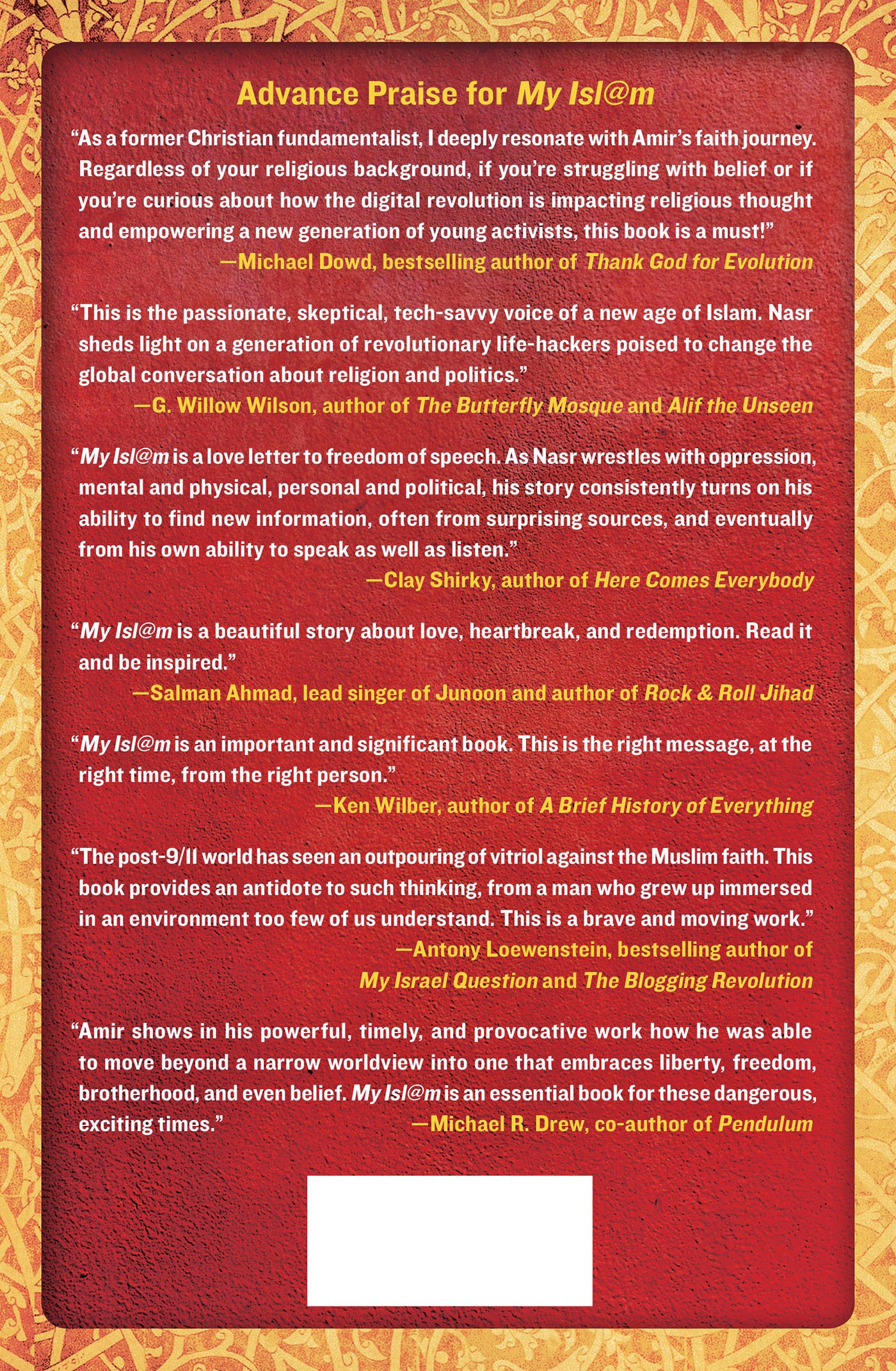 My Islam Amazon Co Uk Ahmad Amir Nasr 9781250016799 Books