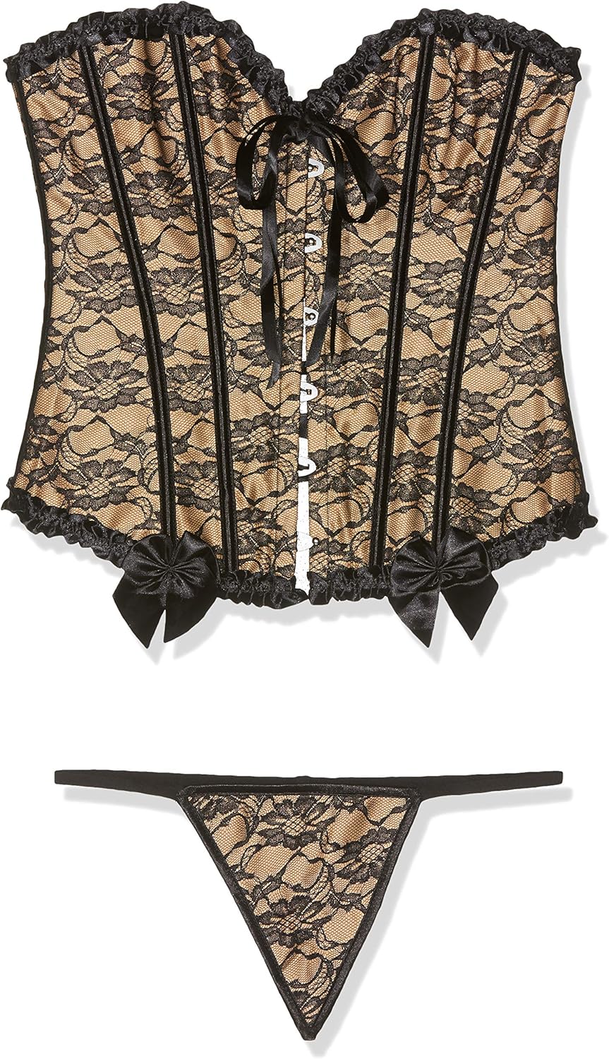 Ropa Corsés y bustiers Lencería y ropa interior INTIMAX CORSETS LENCERIA Y  MODA Corset Latex Shape Negro Corsé para Mujer