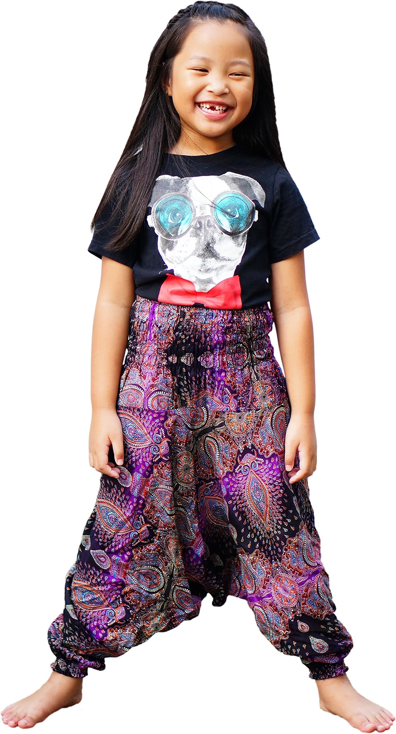 Firstharem Kids Jumpsuit Yoga Harem Pants