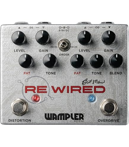 Amazon.com: Wampler Dual Fusion V2 Tom Quayle Signature Dual