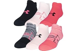 Under Armour boys Essential 2.0 Lightweight No Show Socks, 6-pairsSocks