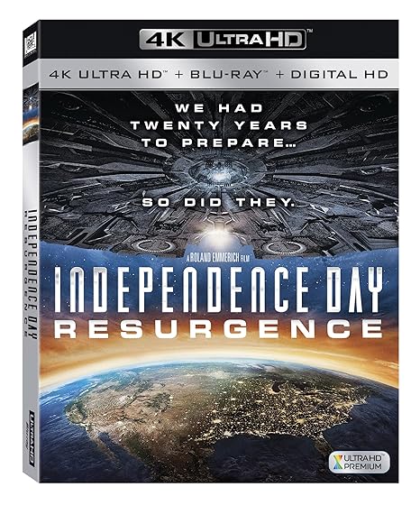 Independence Day Resurgence (4K UHD + Blu-ray + Digital HD)