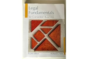 Legal Fundamentals for Canadian Business (4th Edition)