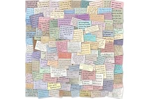 ARTSHU Bible Verse Stickers, 180PCS No Repeats Scripture Stickers, Christian Quote Sticker for Scrapbook Journaling Bible Study Supplies